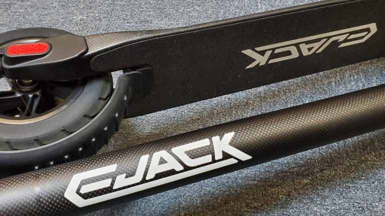 JACKHOT EJACK RS+電動滑板車 開箱2019年最新 碳纖維電動滑板車