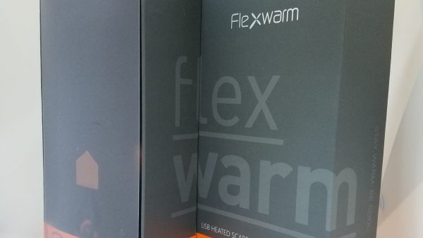 Flexwarm電熱頸巾開箱-暖粒粒!最高53度!