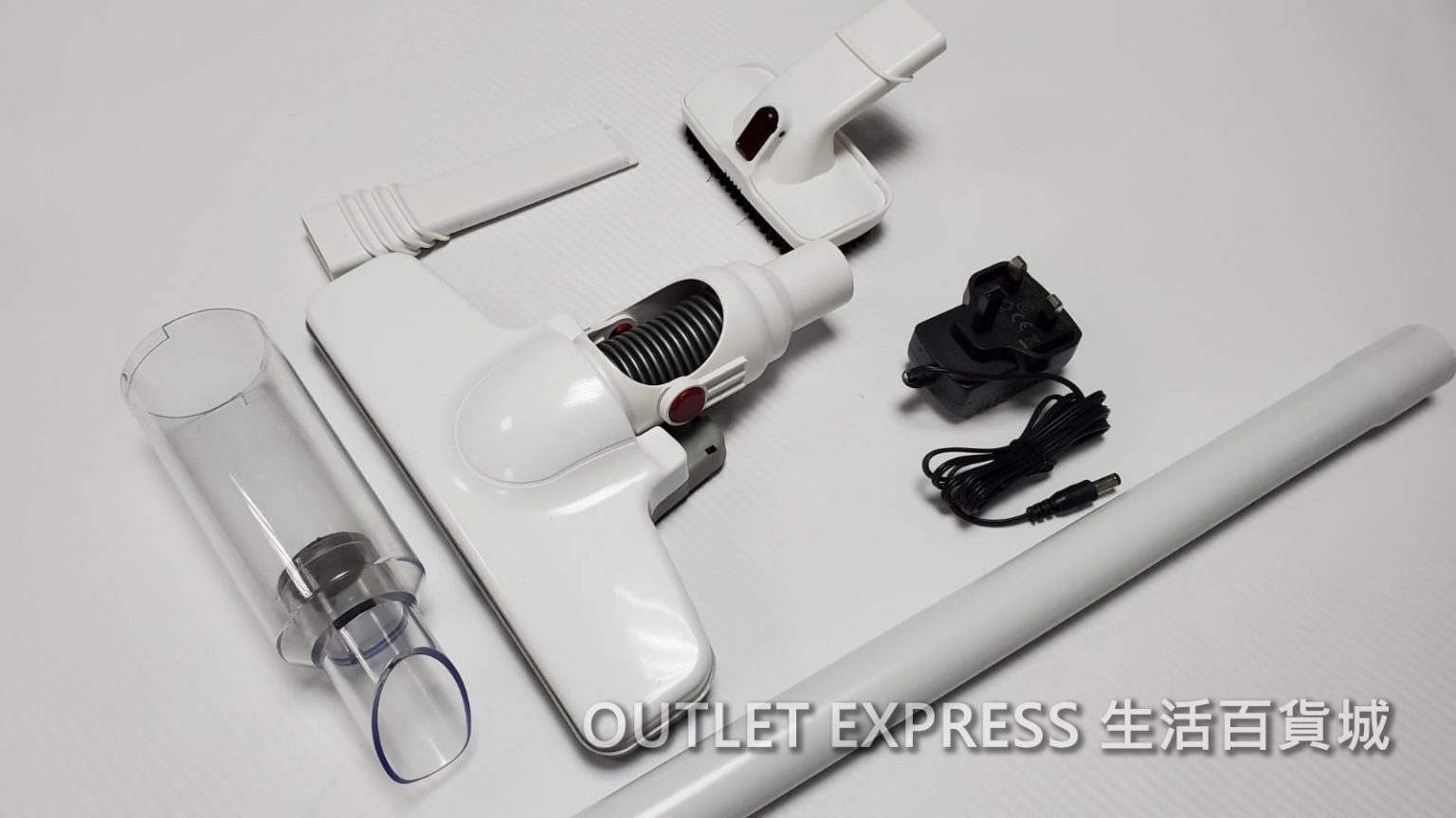 開箱介紹LOHAS 樂活無線隨手吸 V10 吸塵小魔棒 無線兩用吸塵機 Outlet Express HK 生活百貨城