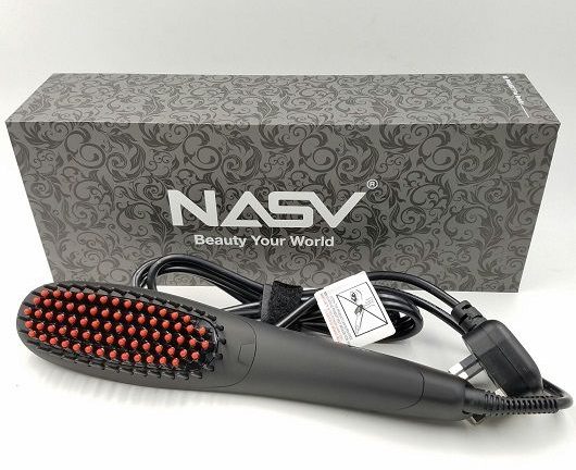 NASV 負離子直髮梳| 點評 開箱 介紹 !! 一代NASV-100|二代NASV-300