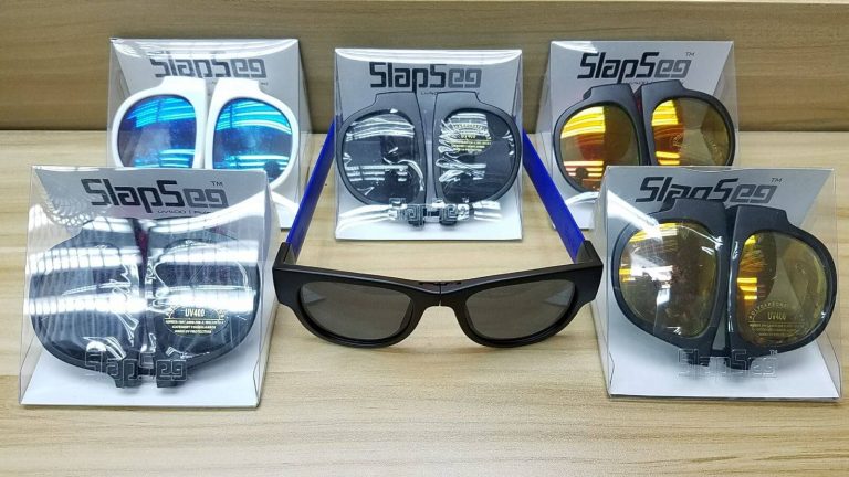 【太陽眼鏡都可以扣係手腕】 紐西蘭 SlapSee UV400 變形偏光太陽眼鏡